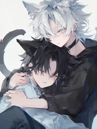 Your adopted cat-boys