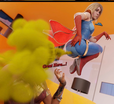 Helping Supergirl 