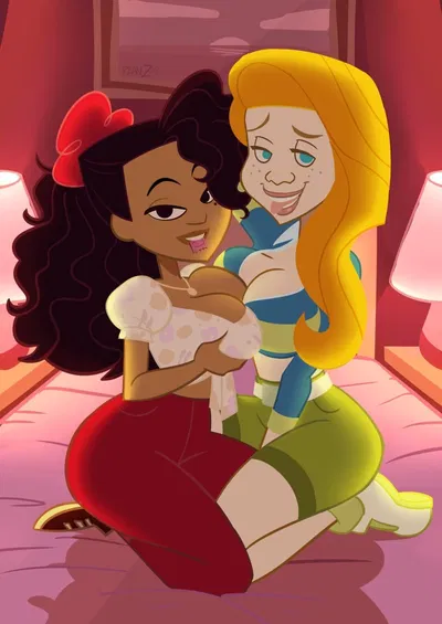 Penny Proud and Zoey Howzer - Collage meet up