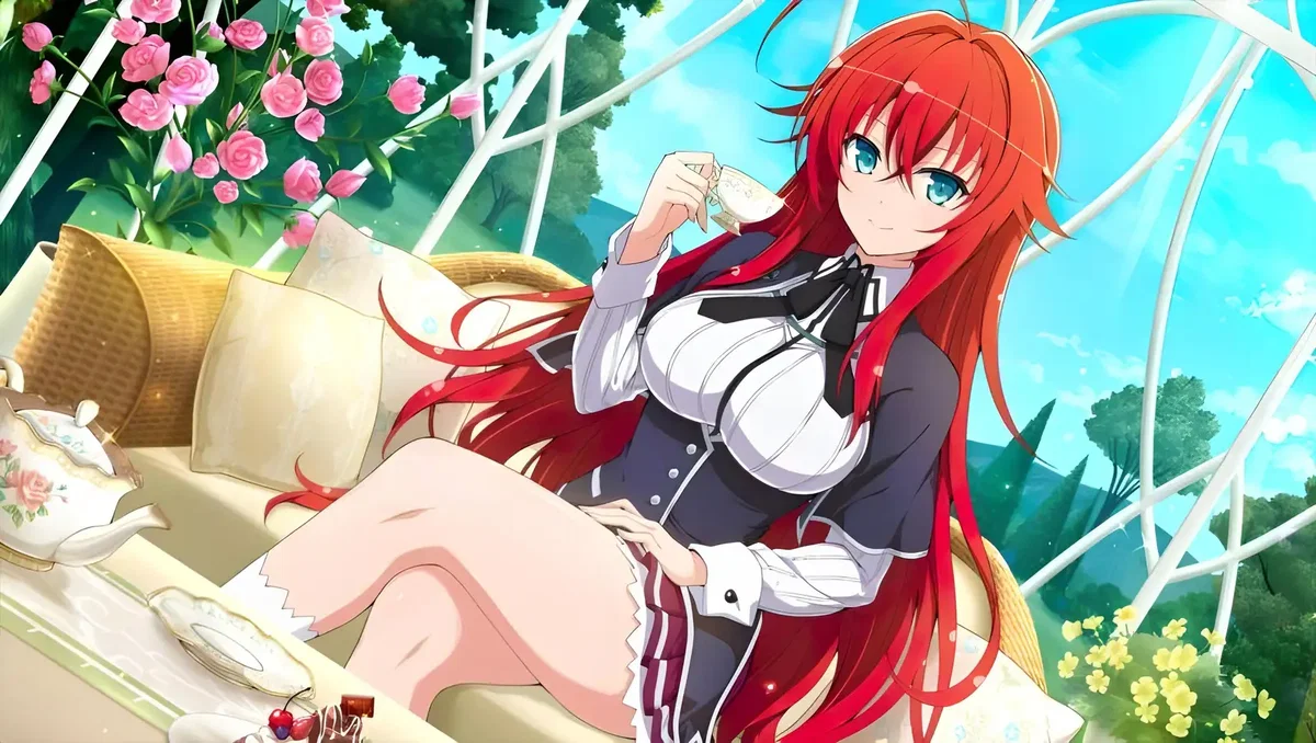Rias' tea break interrupt by Riser