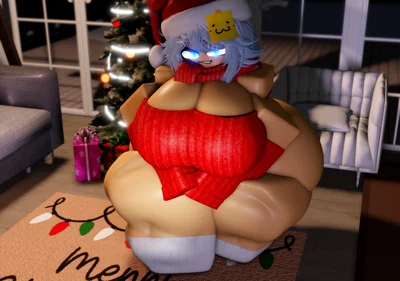HOLY SHIT IS THAT THE FUCKING GRINCH- oh nevermind hes a WHITE woman idk - fuckass roblox