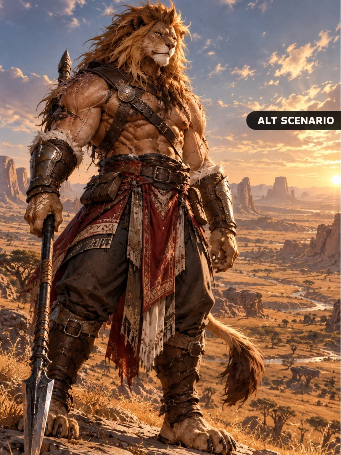 Vynn | Sun-Fanged Warrior [ALT]