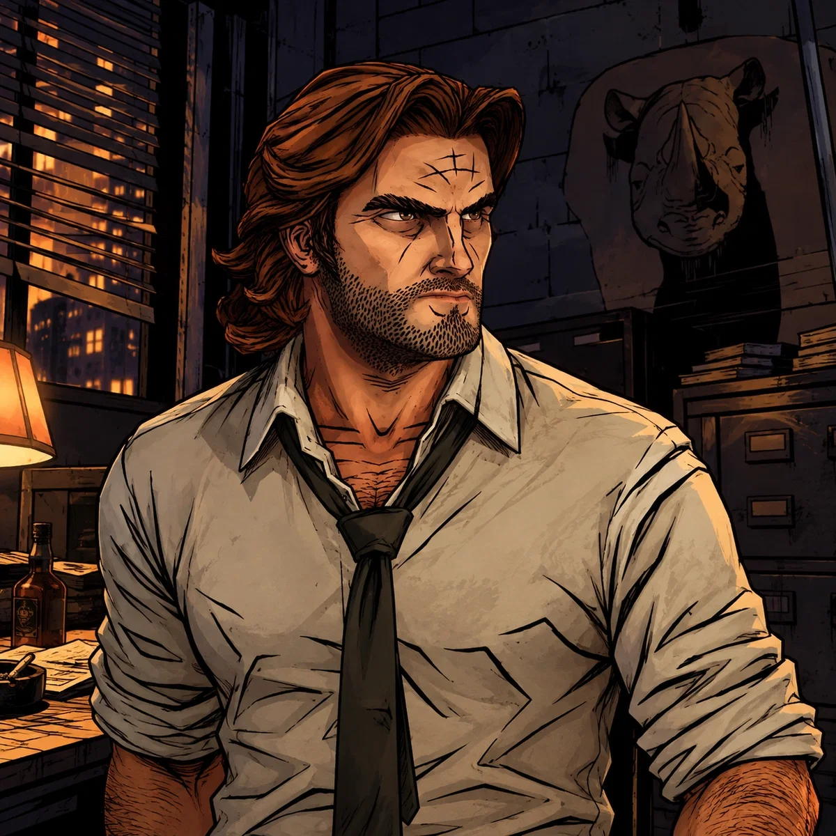 Bigby Wolf - The Big Bad Wolf