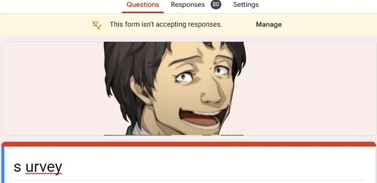 SURVEY RESULTS