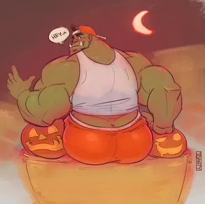 Grukk \\ Pumpkin Butt