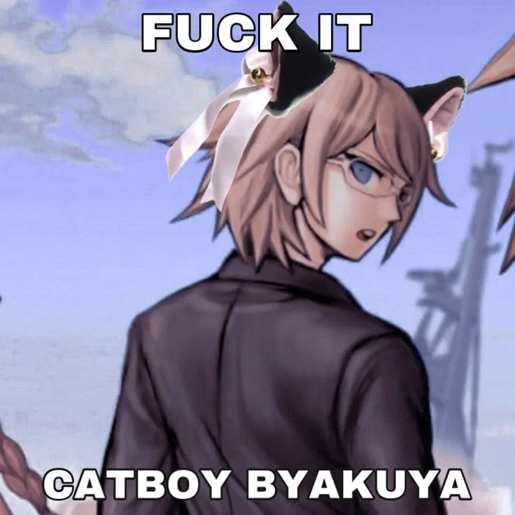Byakuya Togami Catboy