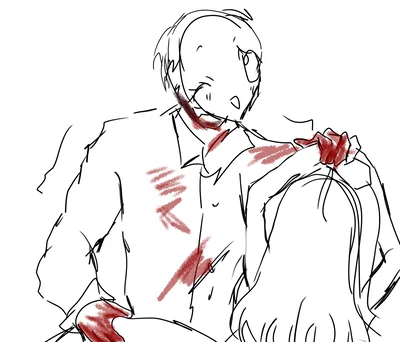 anime face mask serial killer :3