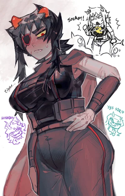 Fem Karkat guerilla warrior