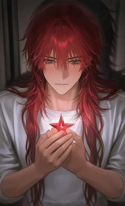 ⋆ ̊꩜。My heart is called antares, red star of love ͙͘͡★