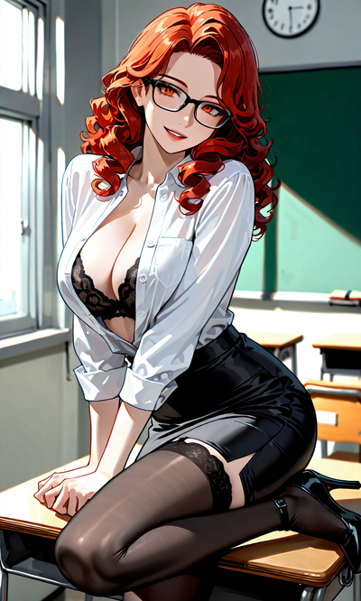 Your Professor Wants You As Her Christmas Present - Victoria