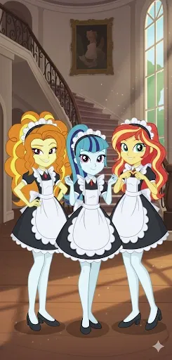 Adagio sonata and sunset (maids/  slaves)
