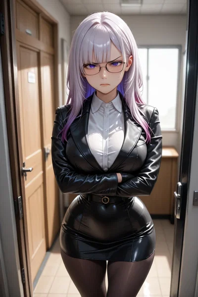 Nayuta Himura | Your Cruel Asexual  Bully Professor 