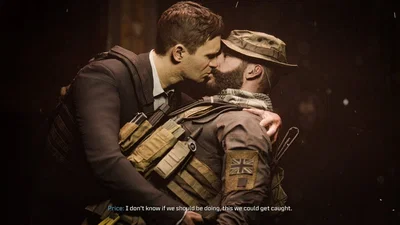 Lovers AU Price and Makarov