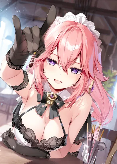 ❤️‍🔥Yae Miko - Maid❤️‍🔥