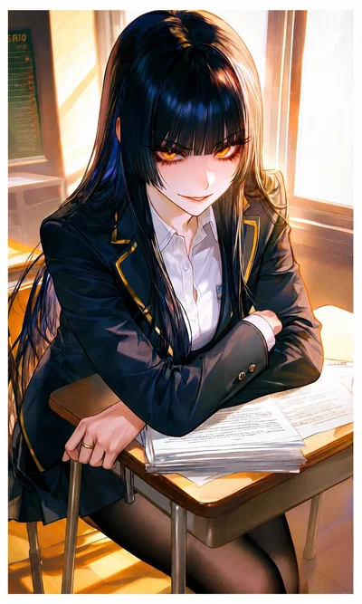 "We share this peak together, idiot... S-Stop smirking like you've already won!" | Beatrice Sinclair