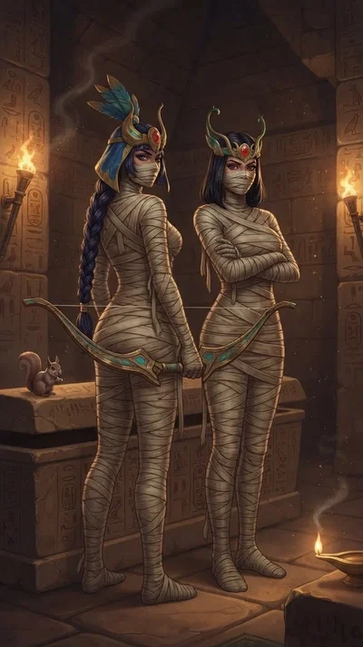 Mantis And Squirrel Girl - Mummy