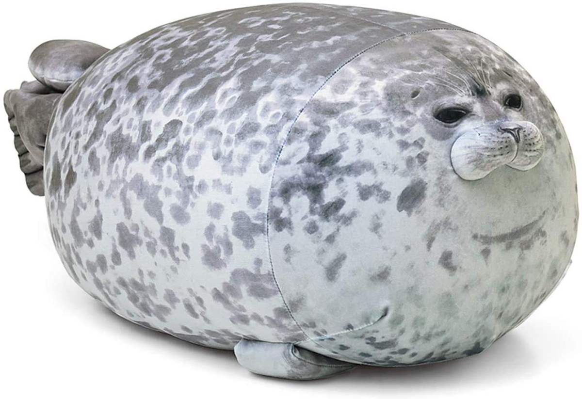 Christmas seal spends christmas