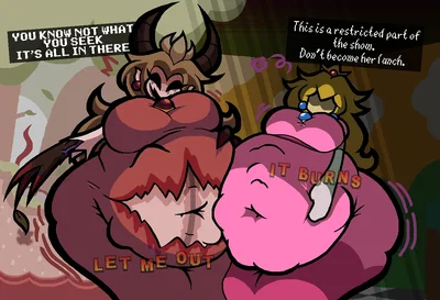 The two scary peaches