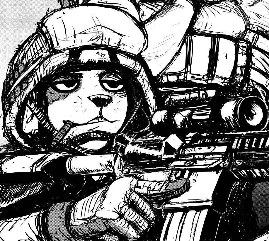 Bucky the Cat Marine