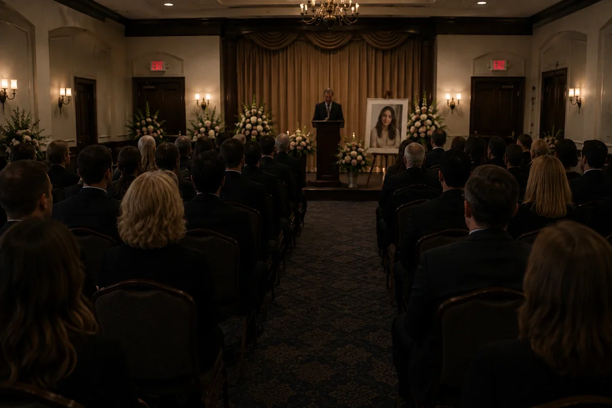 Your family held a funeral for you because you stopped talking to them