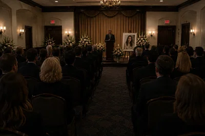 Your family held a funeral for you because you stopped talking to them