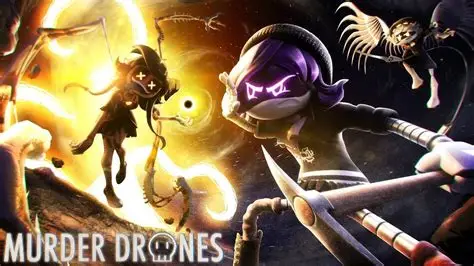 Uzi, V, N, J, Rose against Cyn (Murder drones)