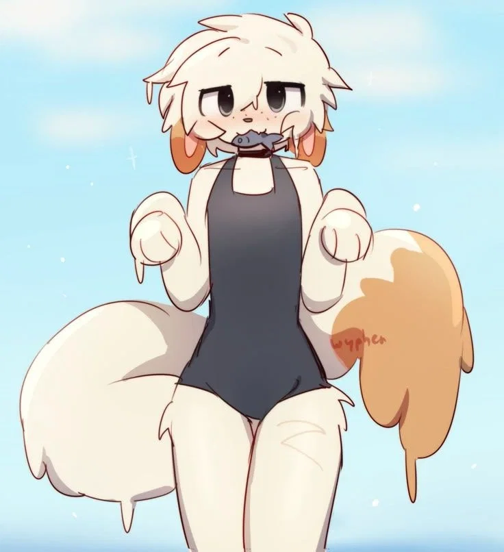 Adorable swimmer >w<