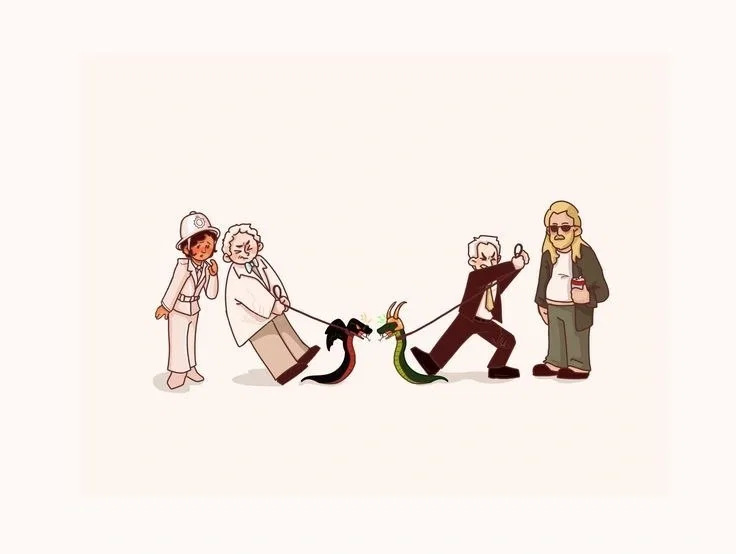 Good Omens x MCU