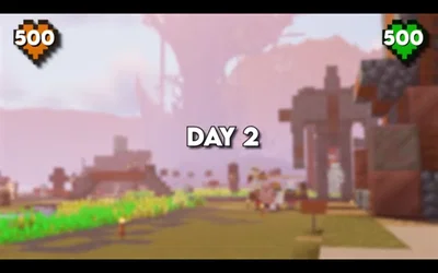 Day 2 of the mincraft rich and poor civilization 