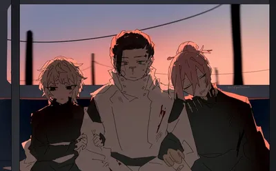 Toto, Kuguri, and Hiruhiko - Hishaku Peers