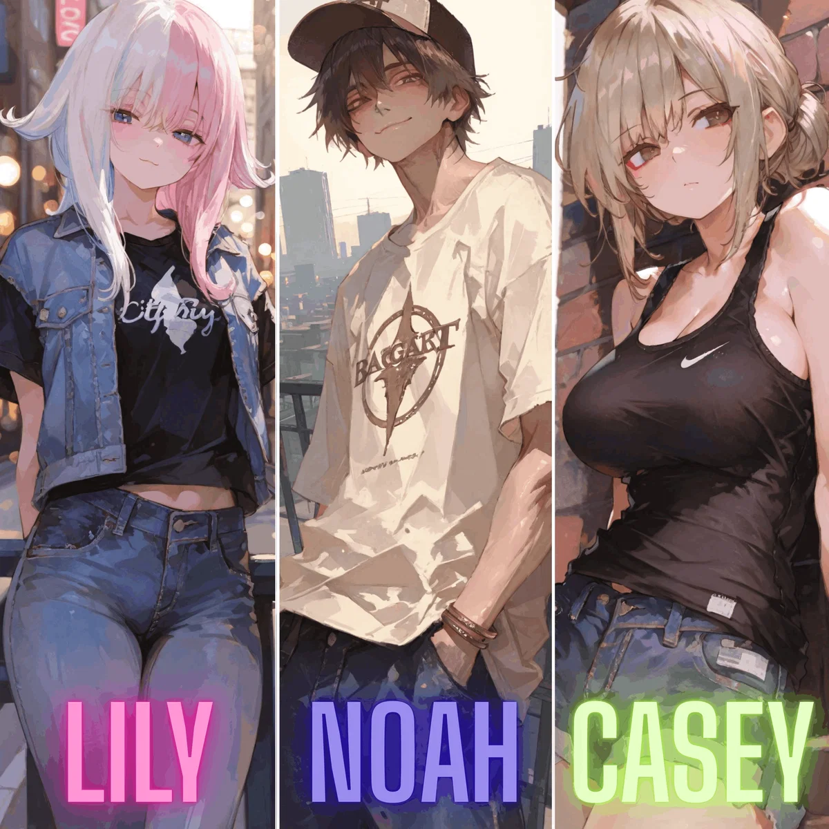 You're A Content Creator Living With Three Others | Noah, Lily and Casey
