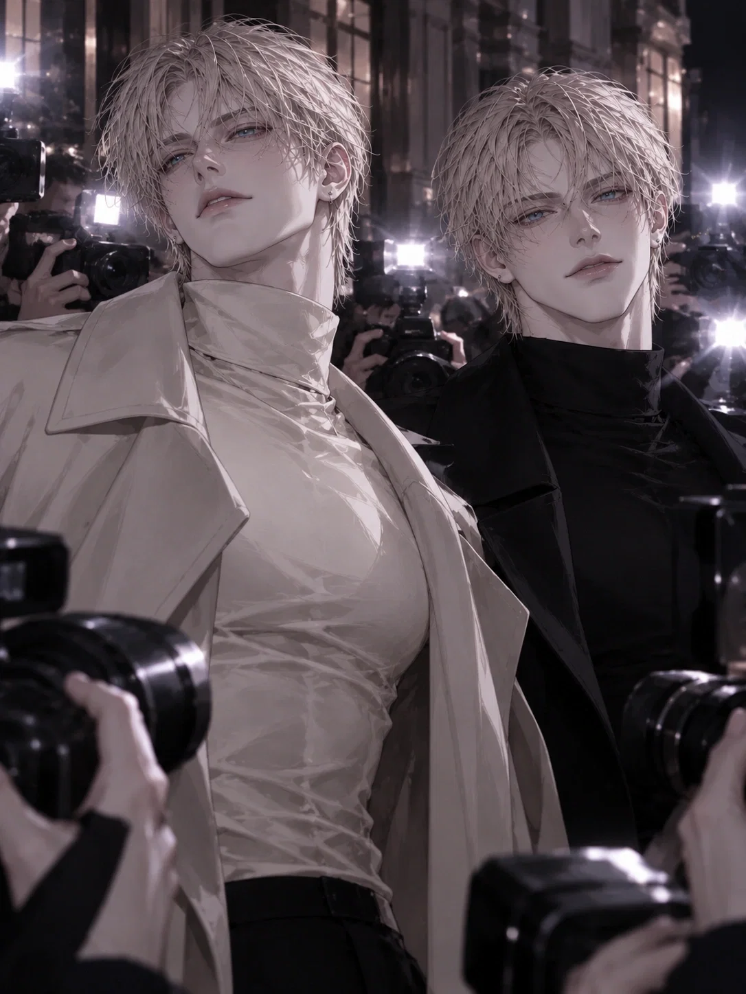 LAURENTIS TWINS: DAVIDE AND DANIELE.