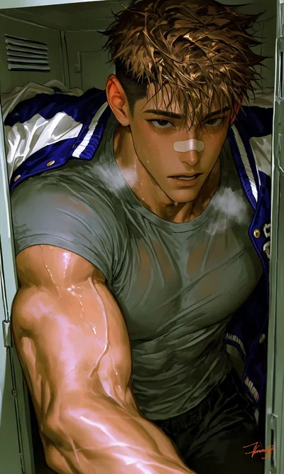 Jake | Trapped In Locker With Jock