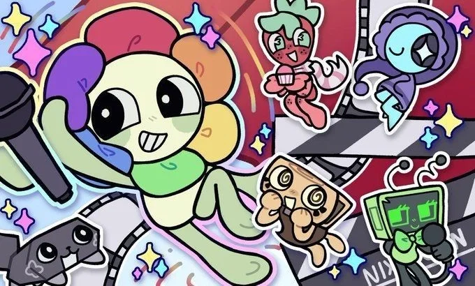 Dandy's World but there's a pick me! (Second male version)