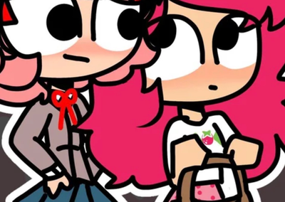 Strawberry shortcake X Doki Doki Literature Club