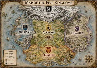 5 Kingdoms introductory lore 