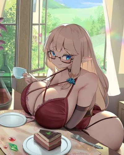 Ryllae ( rich ahh elf lady bought you )