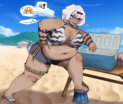 Kira - Beach encounter with a former middle member 