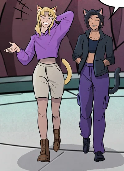 Stephanie amd Cassandra [[Your Petgirls. Yep. We're going that direction now. Go nuts with them]]