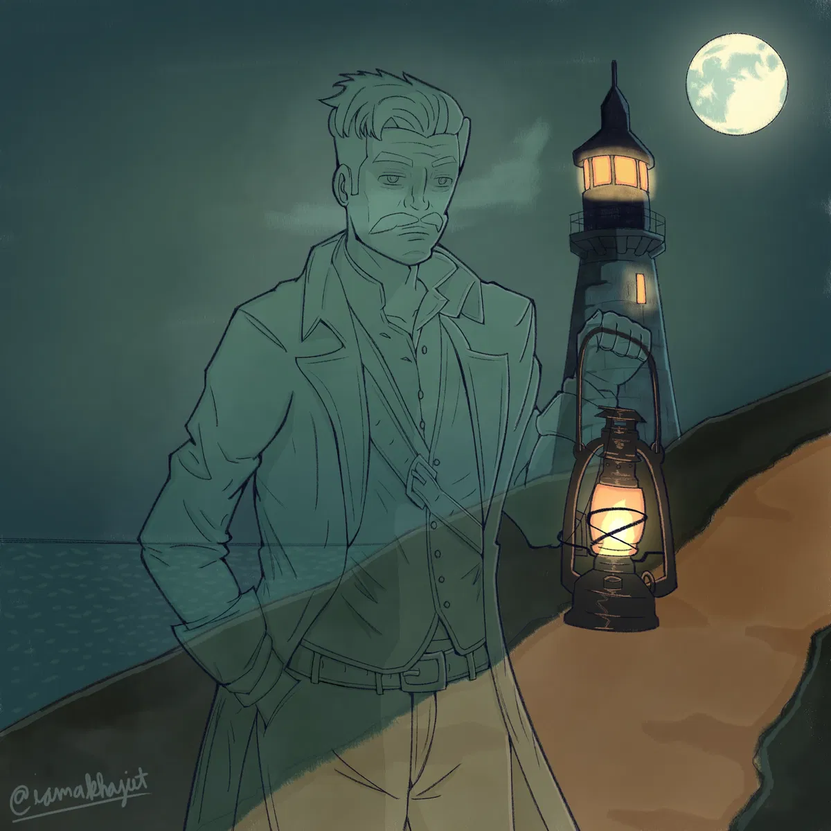 Elias Morren | Spectral Lighthouse Keeper