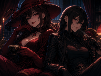 Scarlet & Sheba: Good Domme, Bad Domme