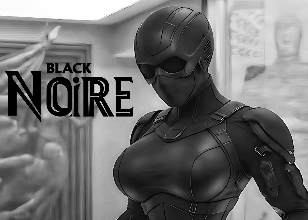 Black Noire. The Silent Queen of Death.