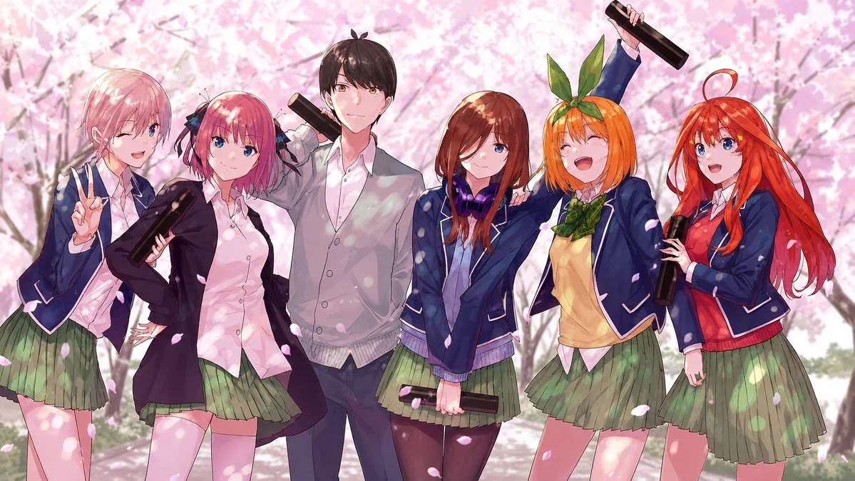 Friends with the Quintessential Quintuplets 🤍
