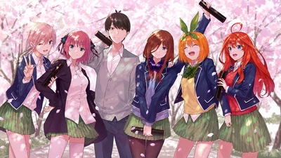 Friends with the Quintessential Quintuplets 🤍
