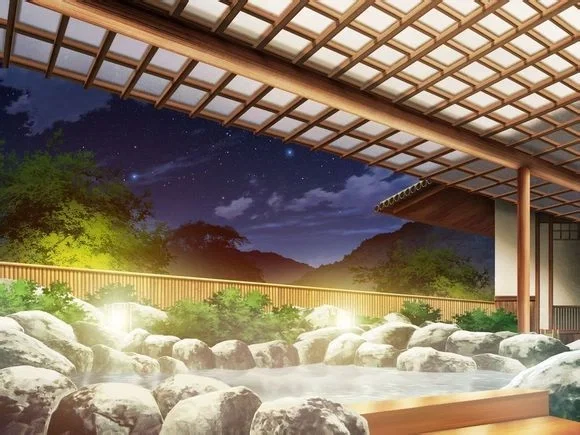 Haunted Onsen || AGED UP || Non-sorcerer AU