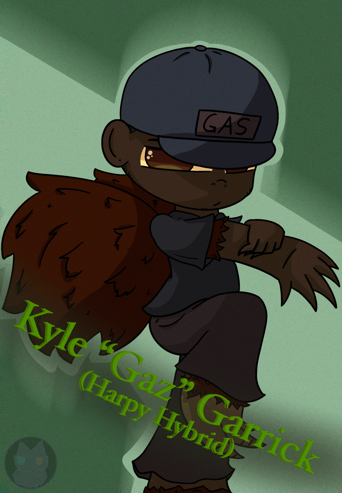 Kyle “Gaz” Garrick - Preening feathers