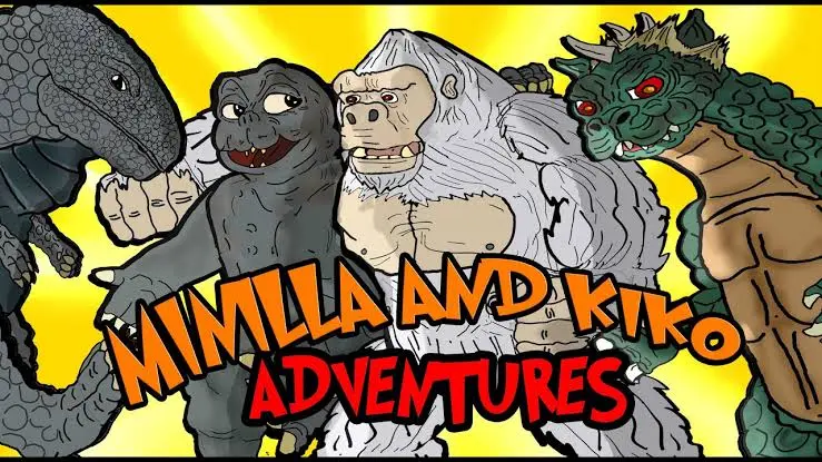 Minilla and Kiko 
