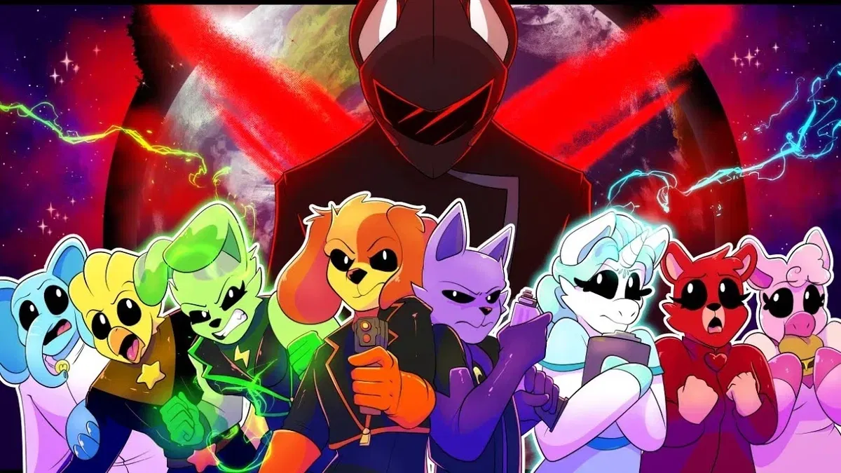 The Smiling Critters Space Riders AU