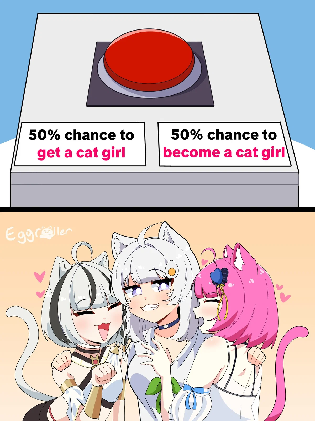 The Catgirl Button.