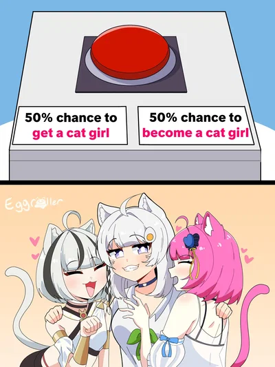 The Catgirl Button.